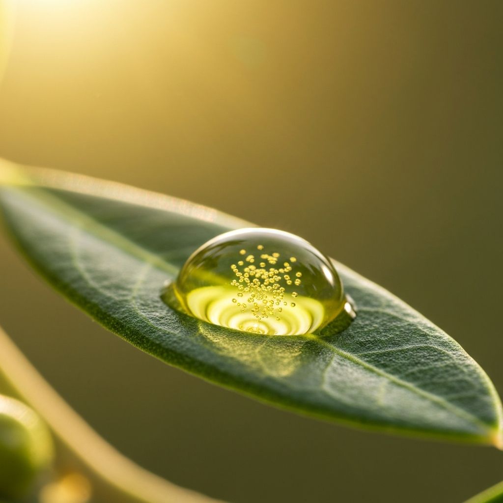 Olive oil composition and analysis